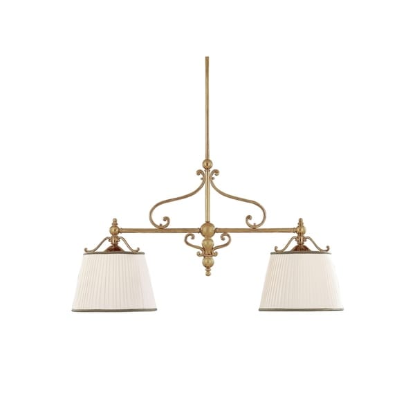Hudson Valley Orchard Park Aged Br Metal 2 Light Island Hudson Valley Orchard Park Aged Br Metal 2 Light Island Pendant Free Shipping Today 17354266