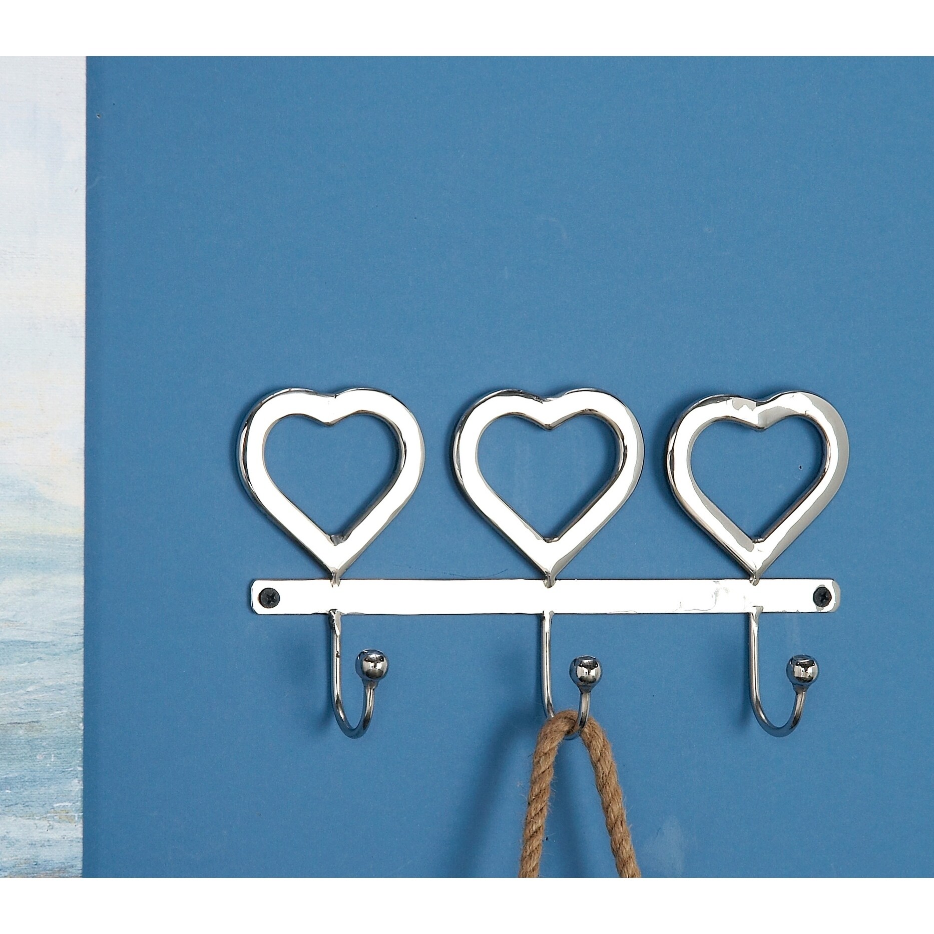 Modern 5 x 10 Inch Stainless Steel Heart Wall Hook by Studio Silver eBay
