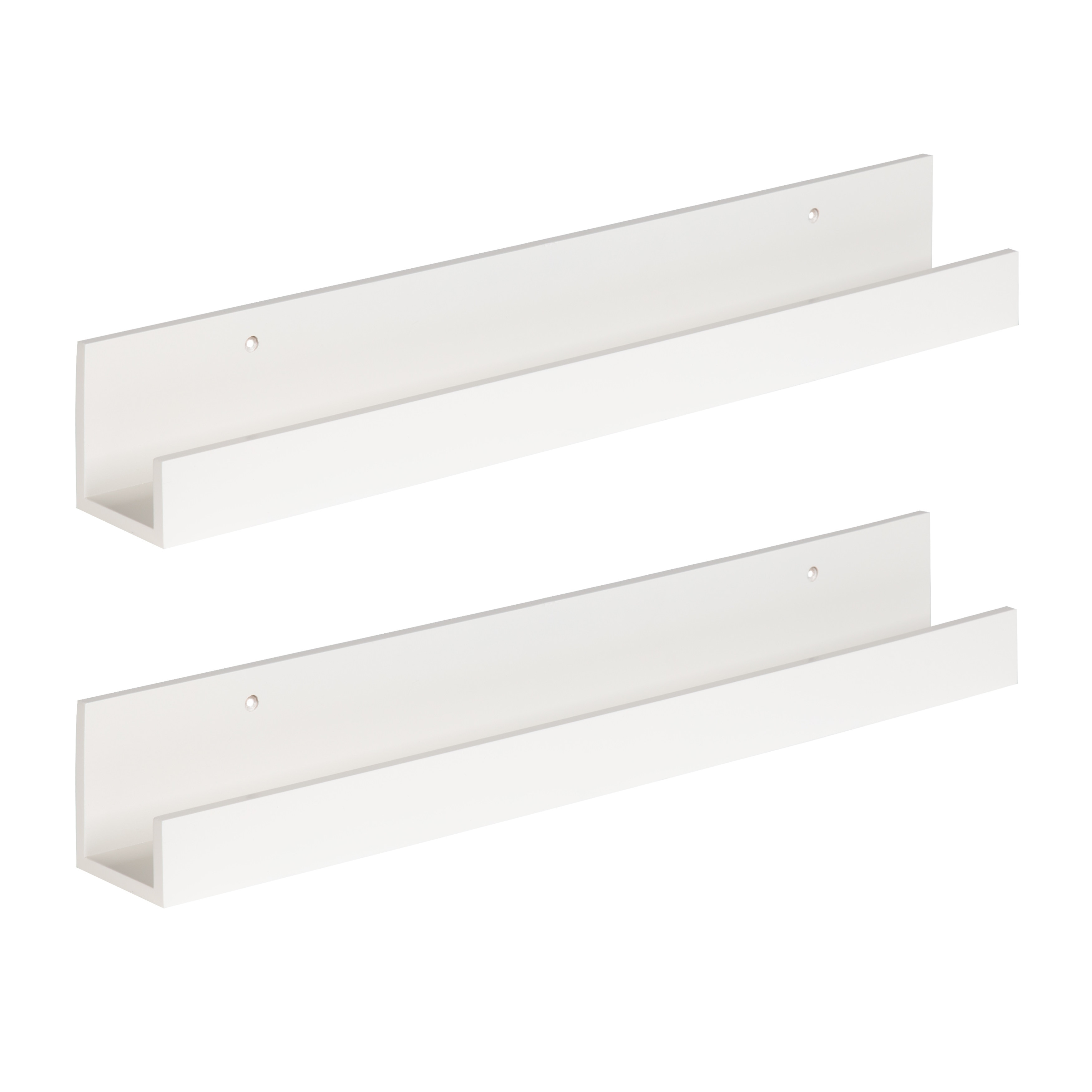 Levie 24 inch 2-Pack Wood Wall Picture Frame Holder Ledge - On Sale - Bed  Bath & Beyond - 17356883