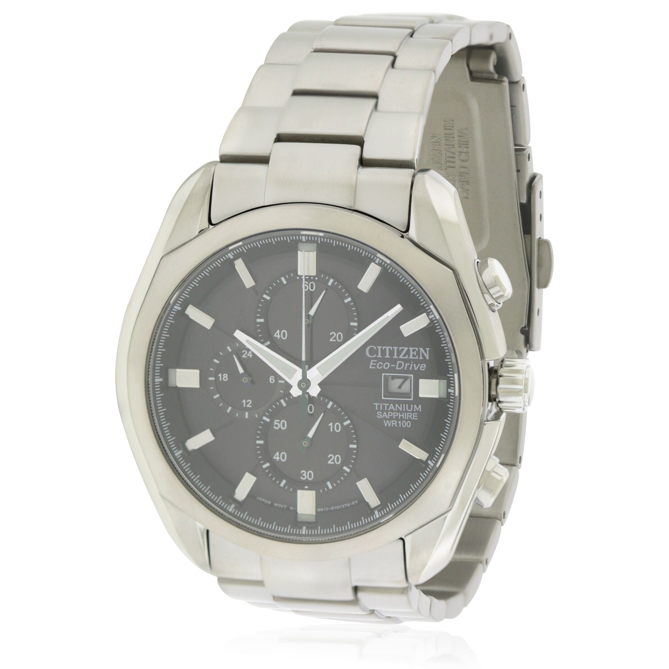 Citizen Eco Drive Watch Titanium Sapphire Wr100