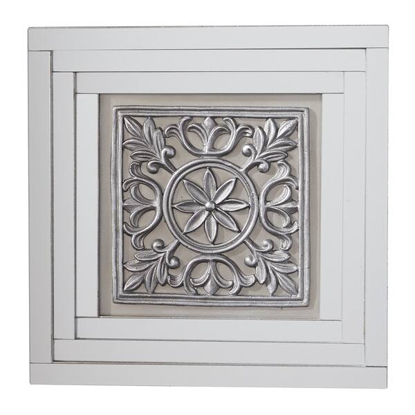 Shop Studio 350 Wood Mirror Wall Decor Set Of 3 16 Inches Wide 16
