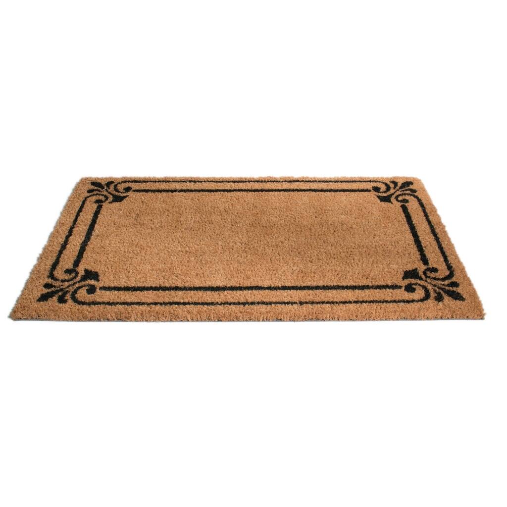 Imports Décor Frame Border Stylish Contemporary Decorative Door Mat