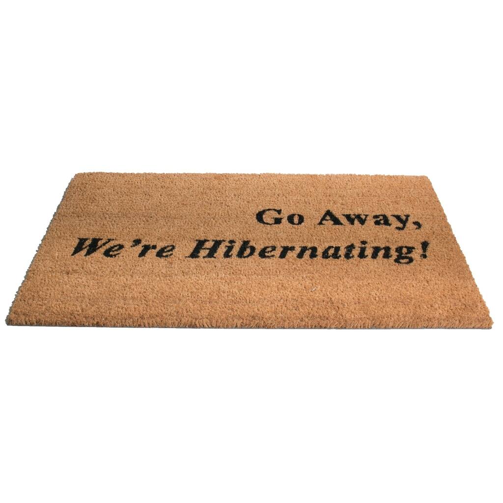 Imports Décor "Hibernating" Stylish Contemporary Decorative Door Mat