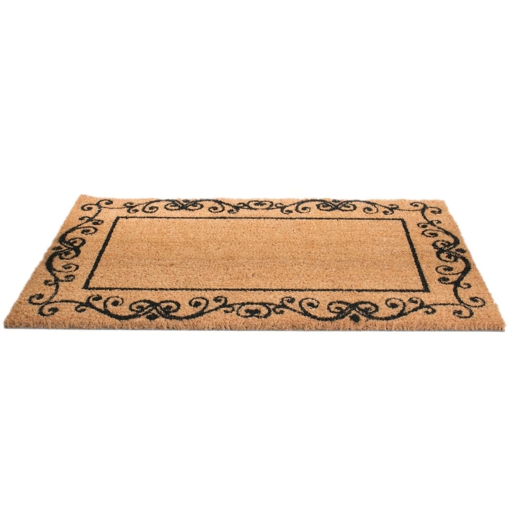 Imports Décor Decorative Border Stylish Contemporary Door Mat