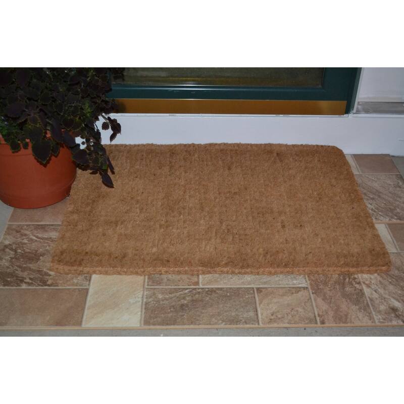 Imports Décor FM-2 Plain Solid Pattern Decorative Door Mat