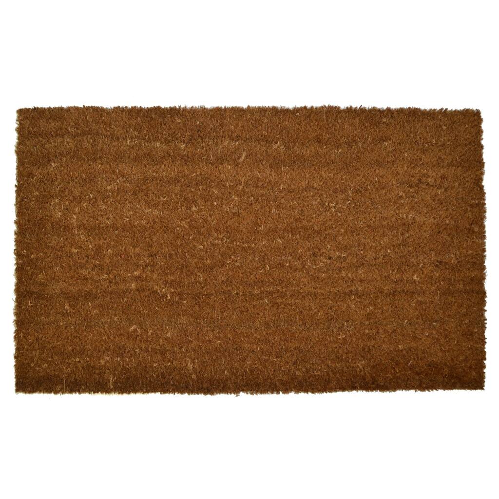 Imports Décor FM-2 Plain Solid Pattern Decorative Door Mat
