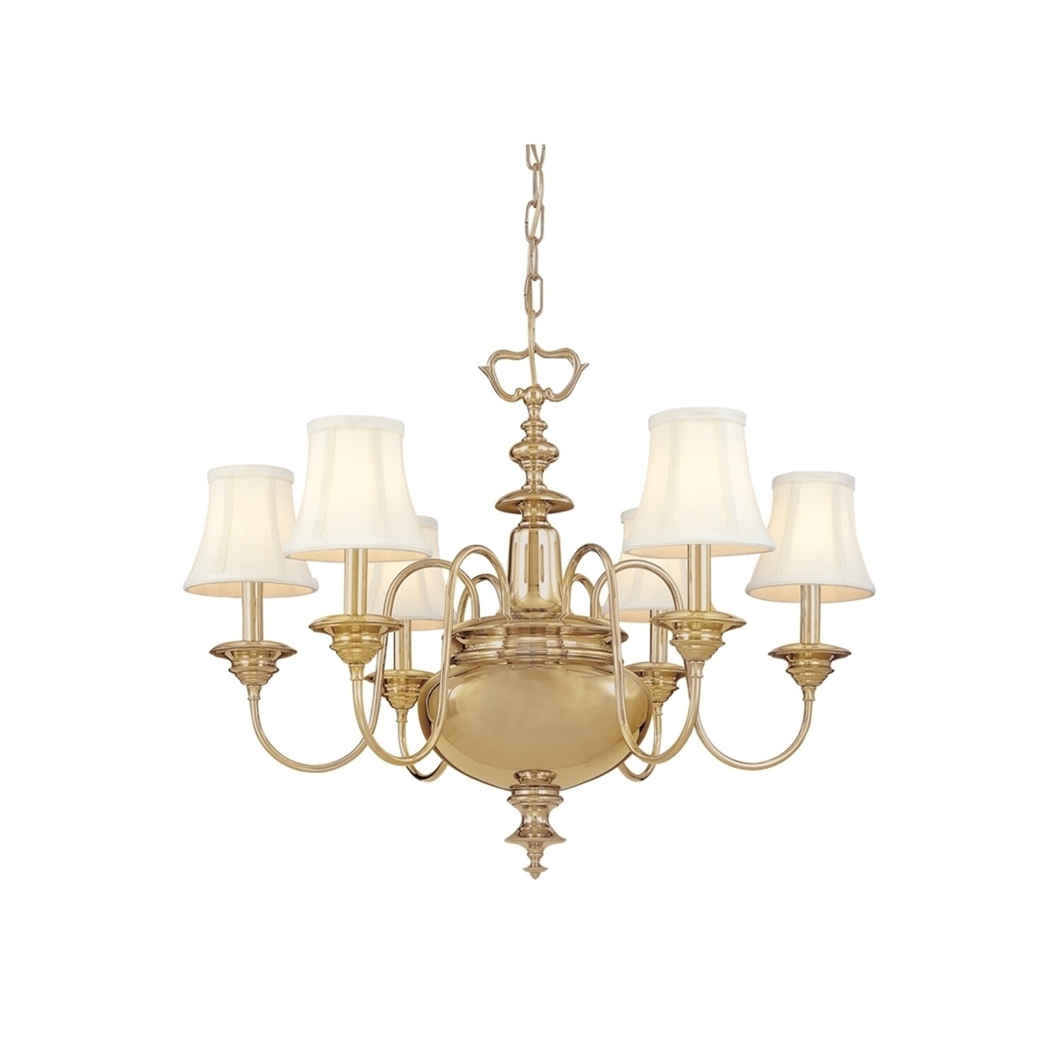 Hudson Valley Yorktown Aged Brass Metal Chandelier - Chandeliers For Bedrooms by Overstock.com