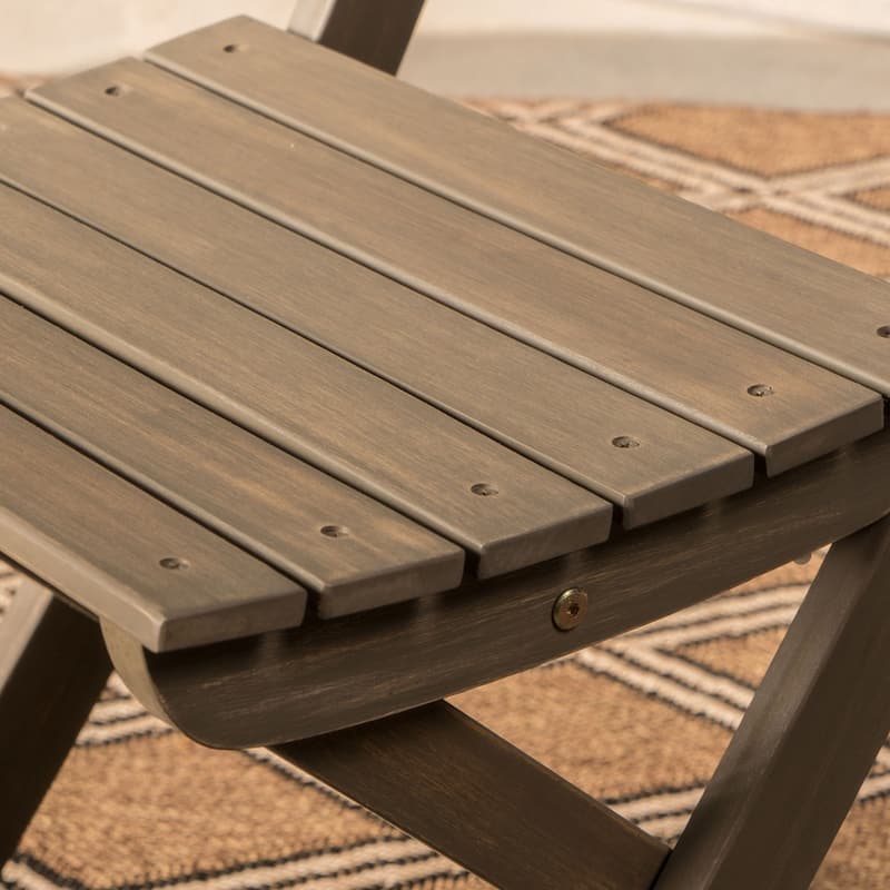 Positano Outdoor 3-piece Foldable Acacia Wood Bistro Set by Christopher Knight Home