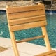 Positano Outdoor 3-piece Foldable Acacia Wood Bistro Set by Christopher Knight Home - Thumbnail 5