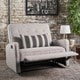 preview thumbnail 13 of 30, Calliope Fabric Oversized Recliner Chair by Christopher Knight Home
