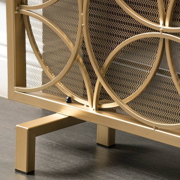 Shop Valeno Single Panel Fireplace Screen By Christopher Knight Home On Sale Overstock 17362702 Black