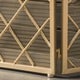 preview thumbnail 8 of 9, Amiyah 3-Panel Fireplace Screen by Christopher Knight Home
