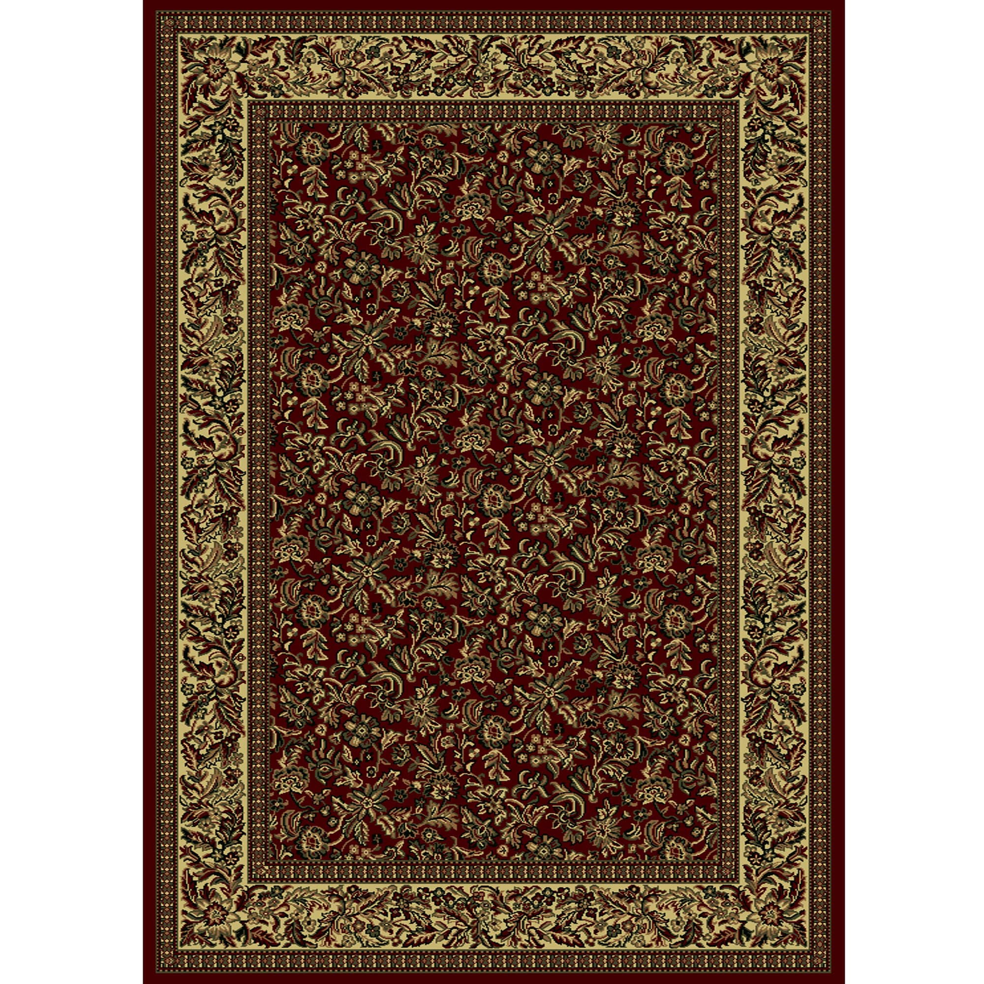 (33 X 411) Caroline Floral Heat set Emerlen Rug