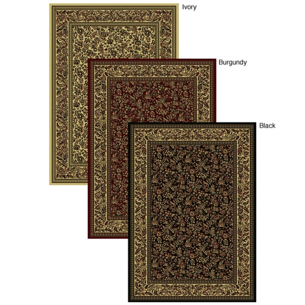 Caroline Floral Heat set Emerlen Rug (79 x 11)