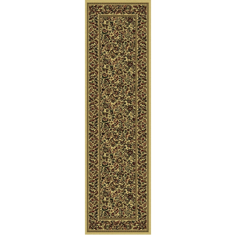 Caroline Floral Heat set Emerlen Runner Rug (22 X 77)