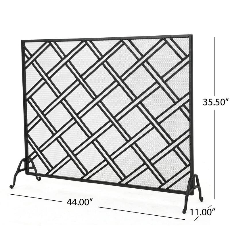 Josette Single Panel Fireplace Screen by Christopher Knight Home