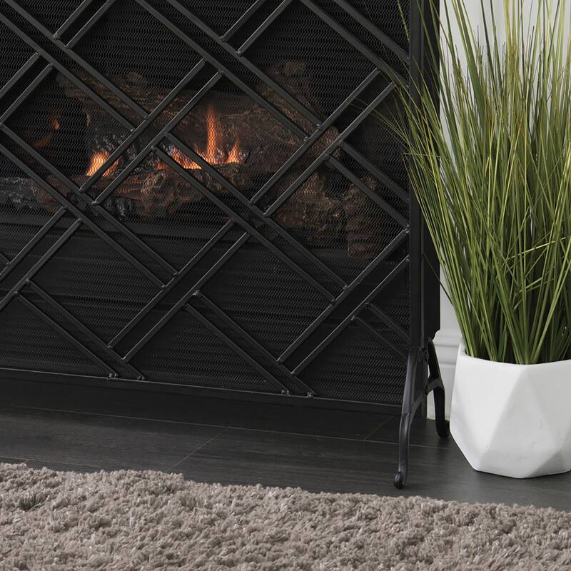 Josette Single Panel Fireplace Screen by Christopher Knight Home