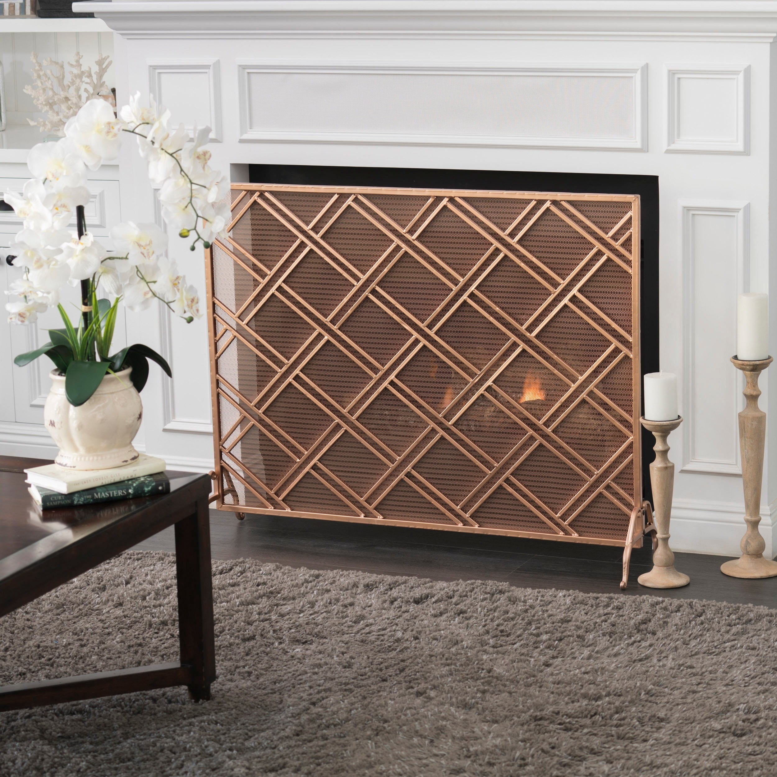 Josette Single Panel Fireplace Screen by Christopher Knight Home On Sale  Bed Bath  Beyond 17363412
