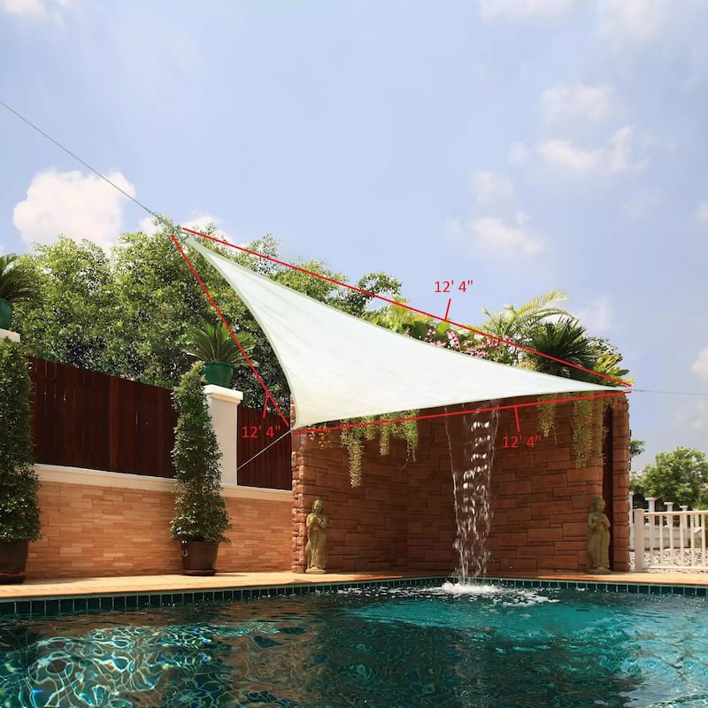 Medium UV-Blocking Triangle Sail Sun Shade