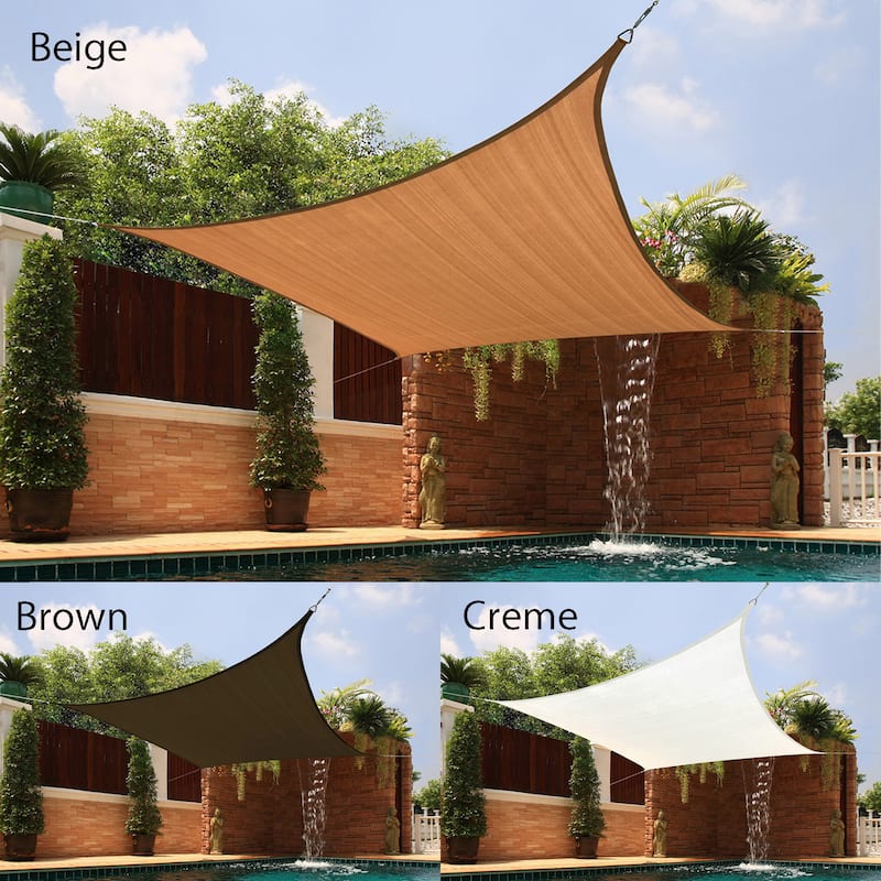 Bayville Medium Square Sail Extra-heavy Fabric Sun Shade by Havenside Home