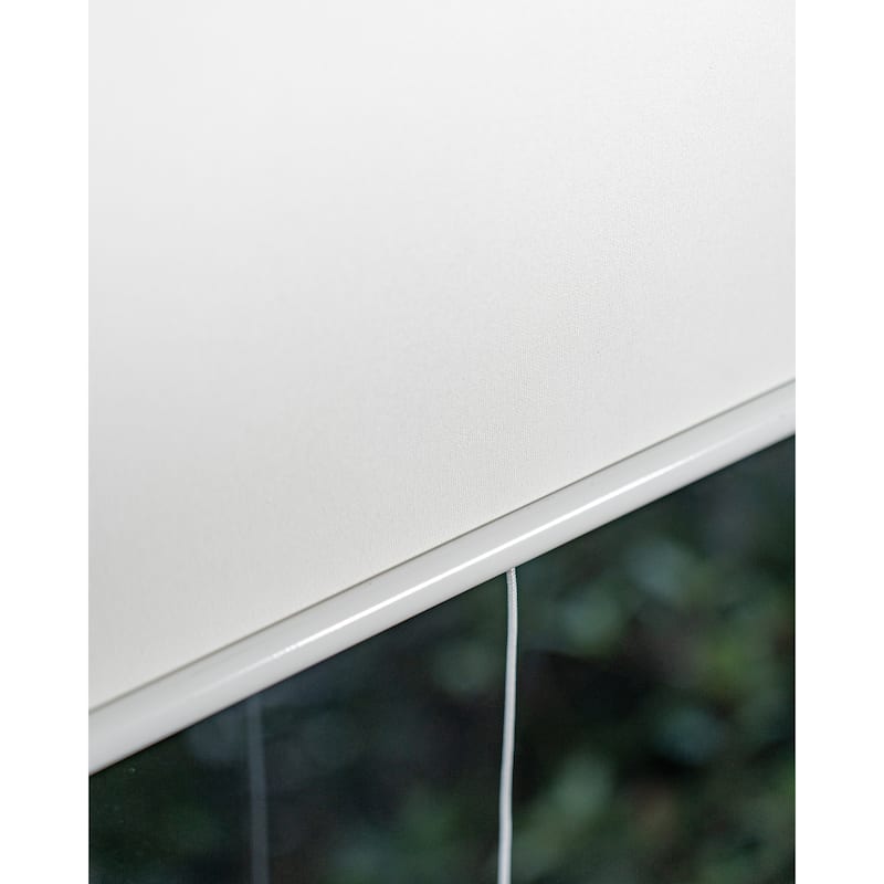CHICOLOGY Blackout Cordless Roller Shades Snap-N'-Glide-Byssus White