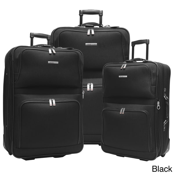 voyager 3 piece luggage set