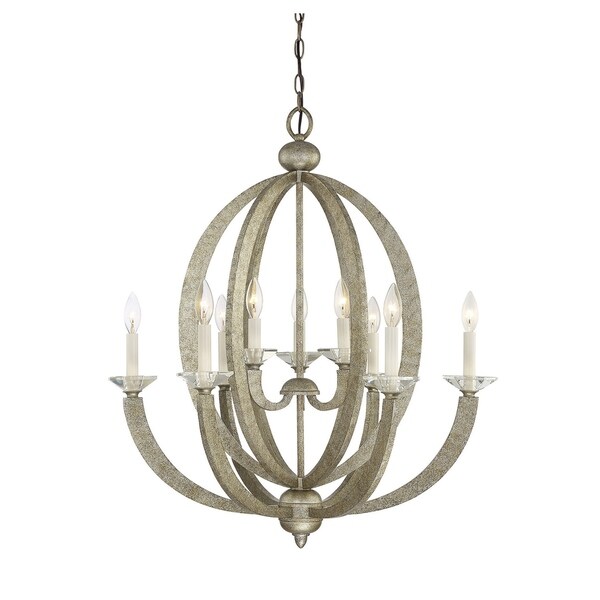 Forum 9 Light Chandelier Gold Dust