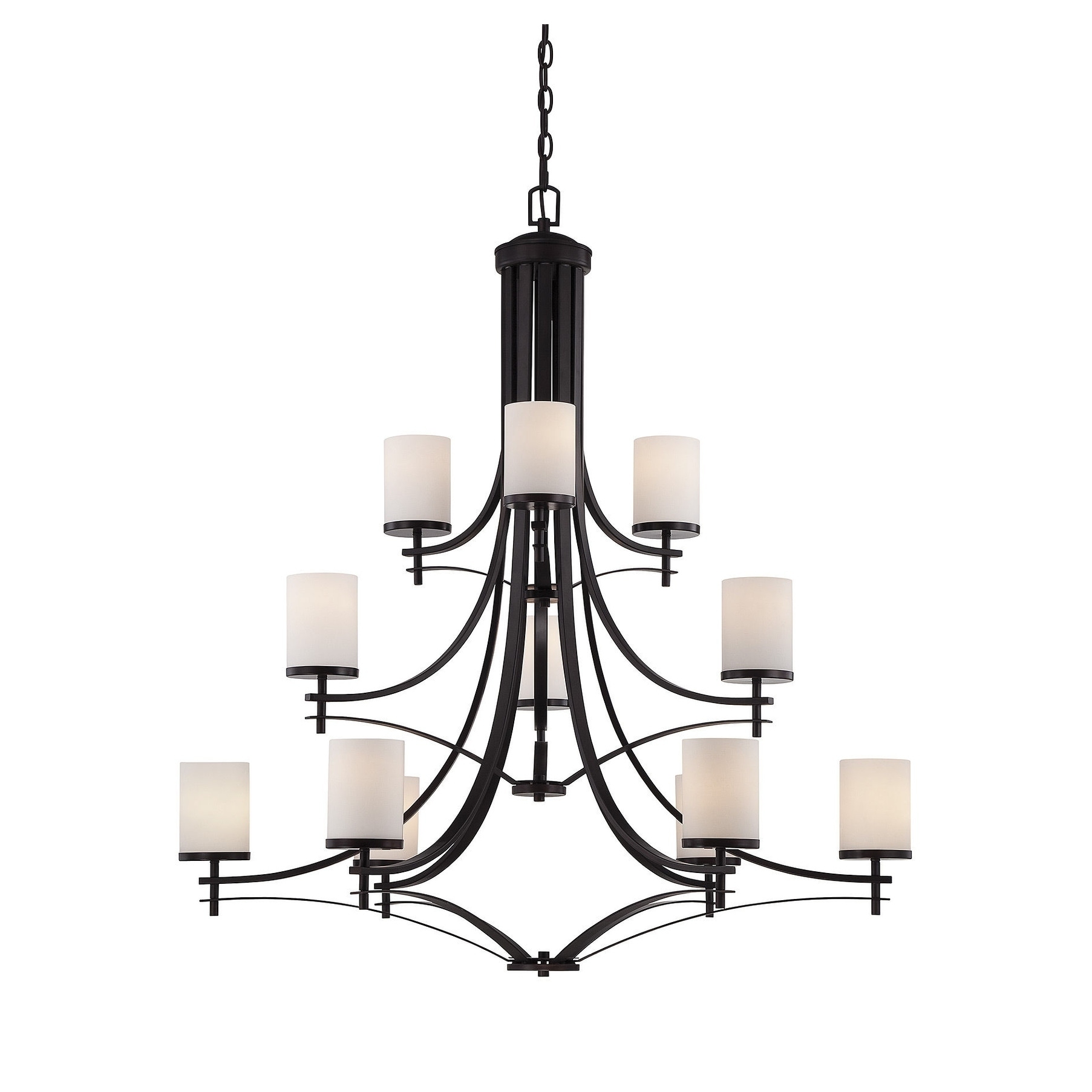 Porch & Den Coran English Bronze 12-light Chandelier - Chandeliers For Bedrooms by Overstock.com