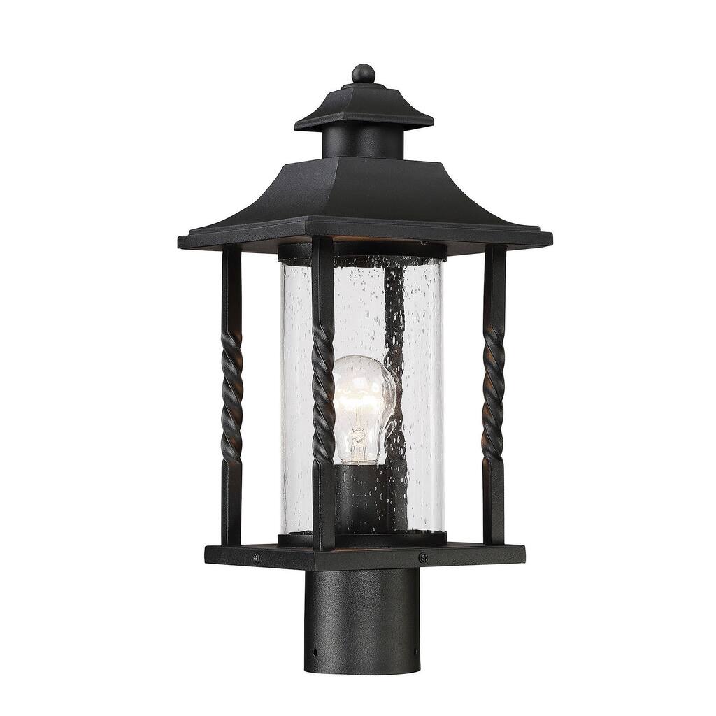 Dorado Post Lantern Black