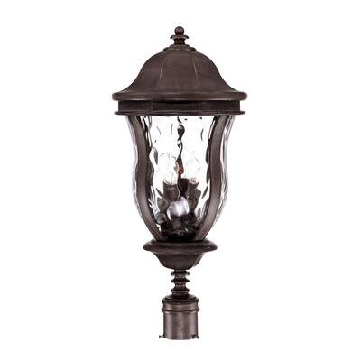Monticello Post Lantern Walnut Patina