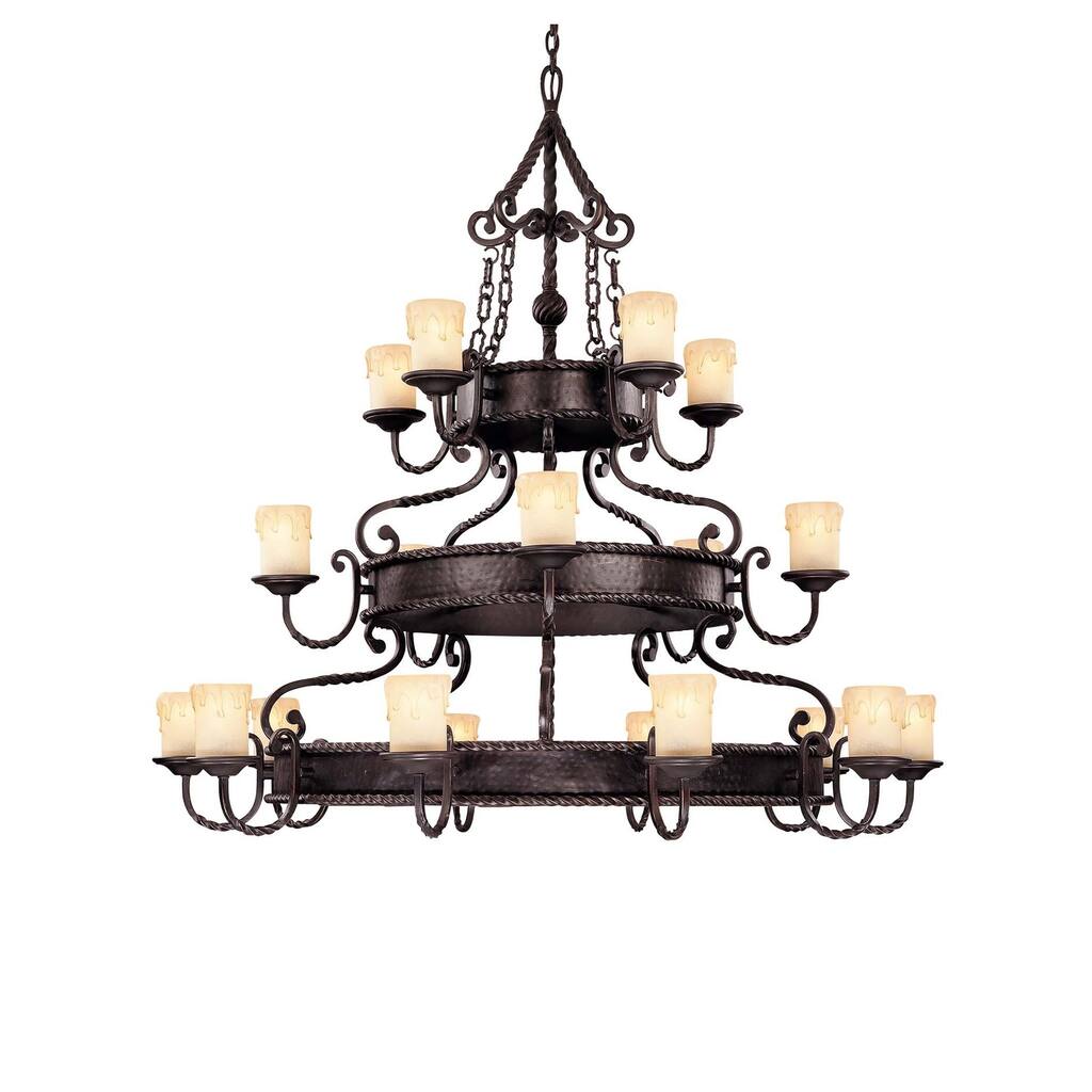 San Gallo 20 Light Chandelier Slate