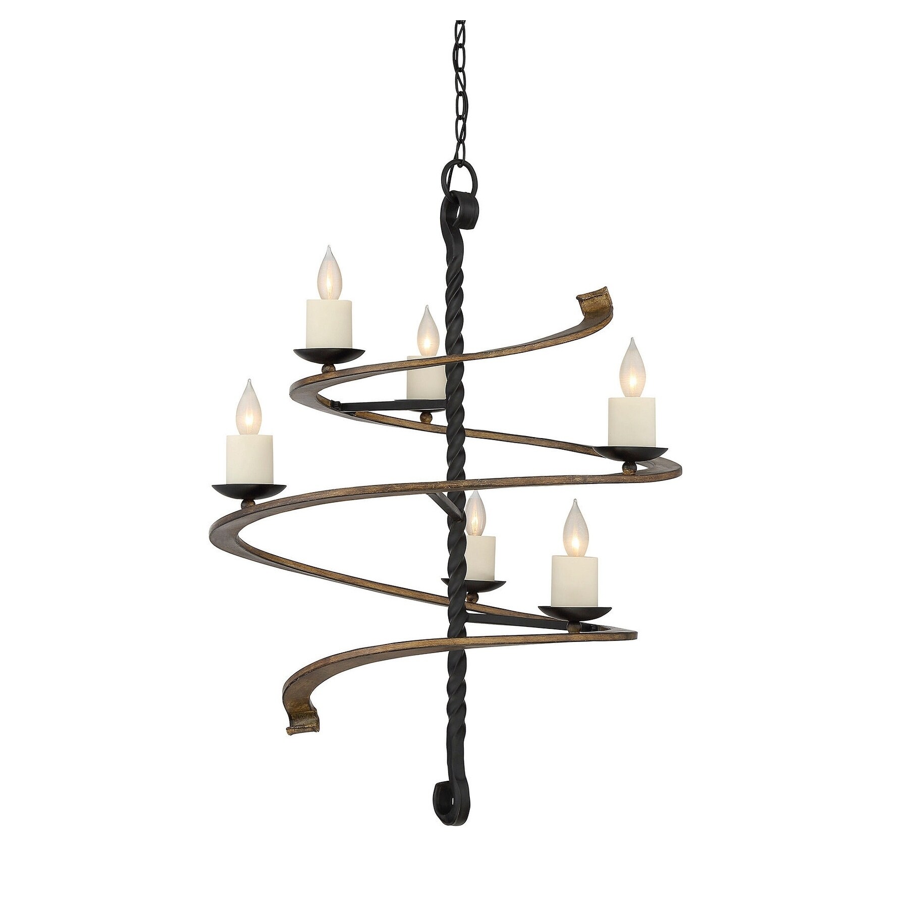 Napoli 6 Light Chandelier Durango - Chandeliers For Bedrooms by Overstock.com