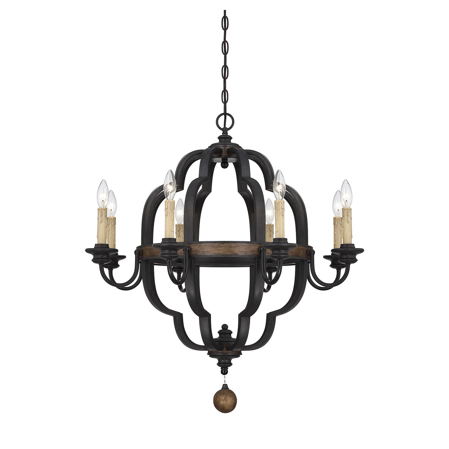Kelsey 8 Light Chandelier Durango - Chandeliers For Bedrooms by Overstock.com