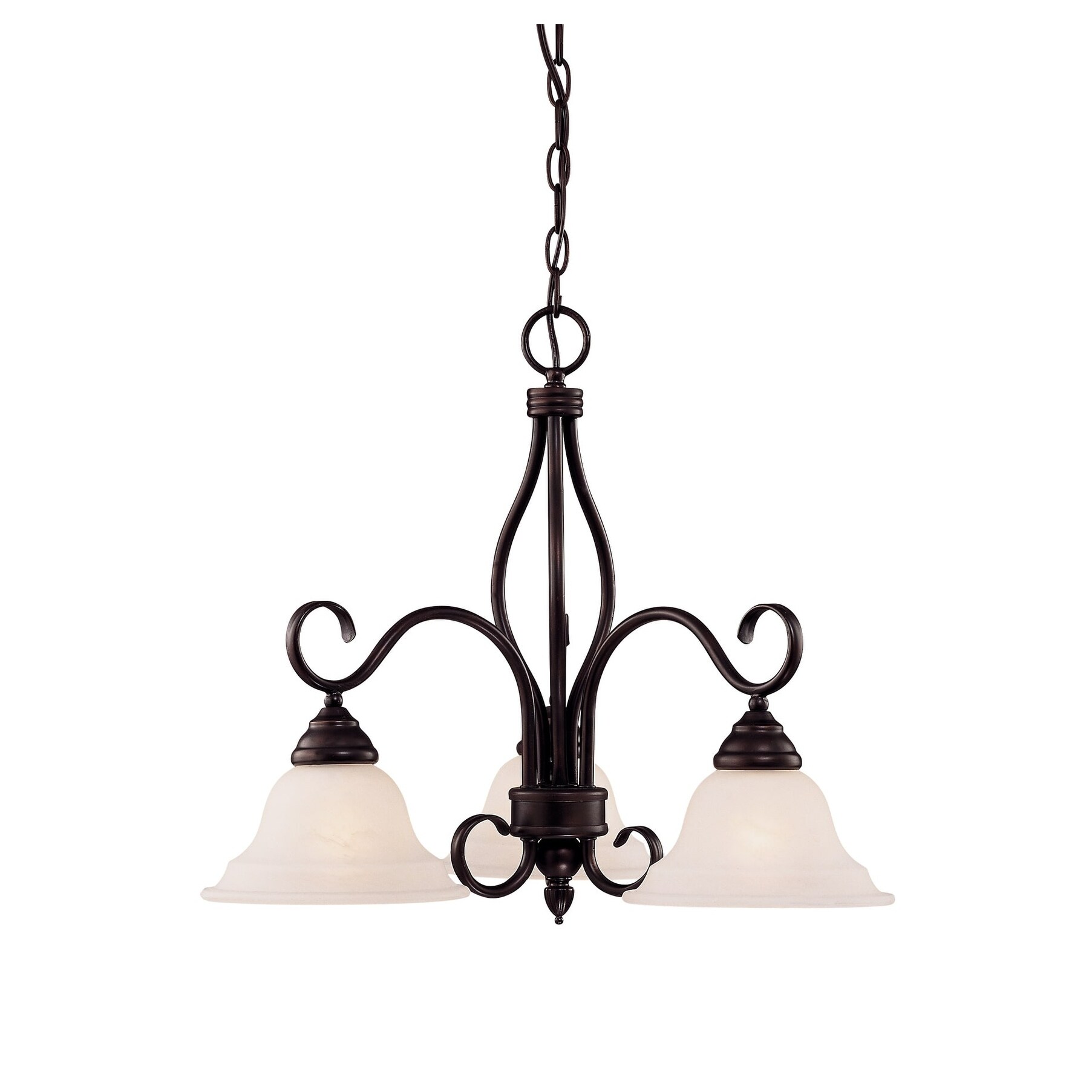 Oxford 3 Light Chandelier English Bronze - Chandeliers For Bedrooms by Overstock.com