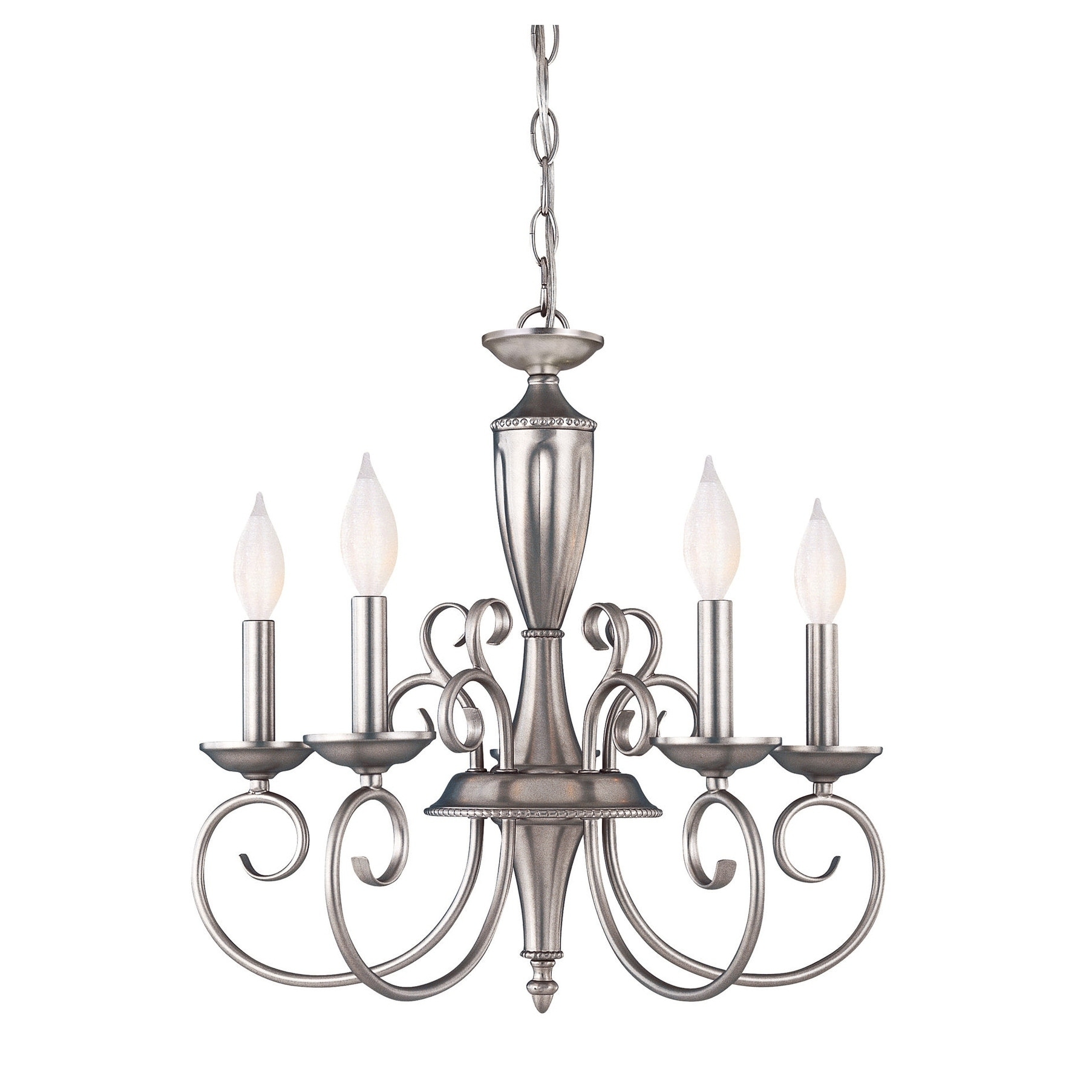 Spirit 5 Light Chandelier Pewter - Chandeliers For Bedrooms by Overstock.com