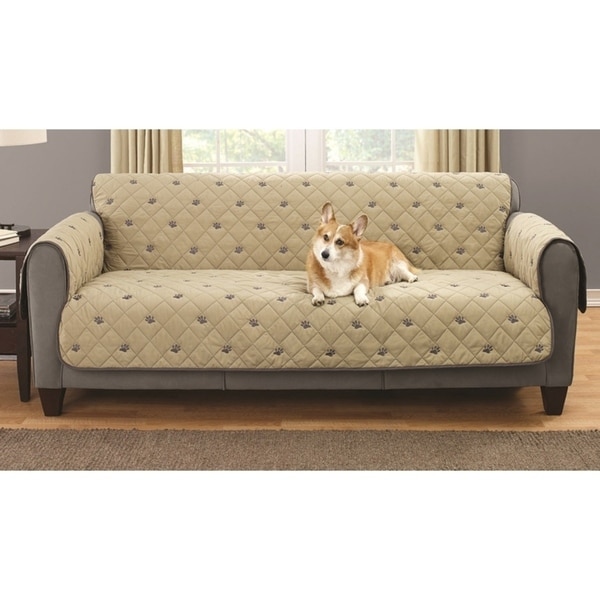 Embroidered Pet Sofa Protector With Non Slip Backing Free Embroidered Pet Sofa Protector With Non Slip Backing Free Shipping Today 17373915