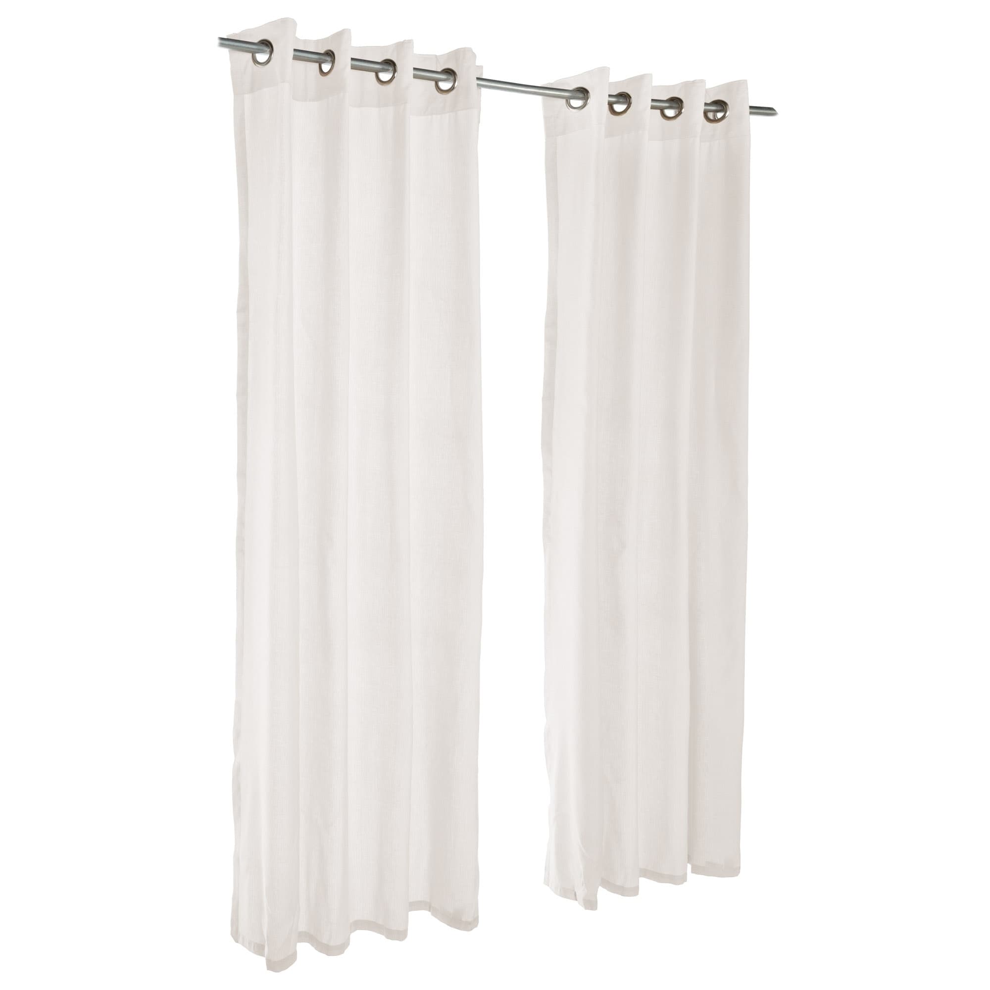 Pawleys Island Sunbrella Curtain - Spectrum Eggshell - Bed Bath