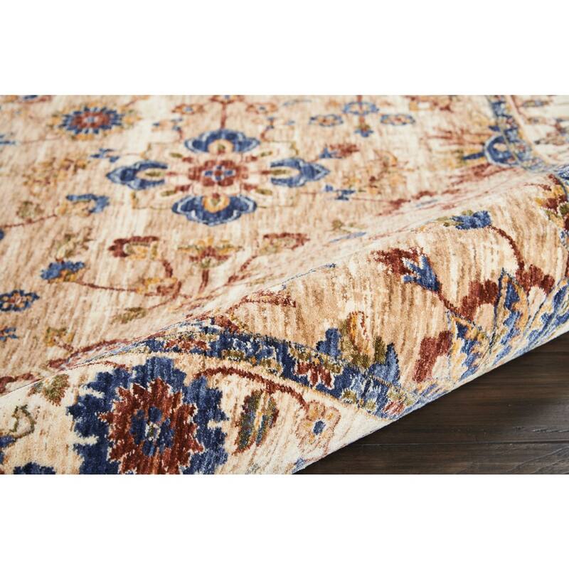 Nourison Reseda Traditional Floral Border Area Rug