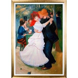 La Pastiche Pierre-Auguste Renoir 'Dance at Bougival' Hand Painted Oil ...