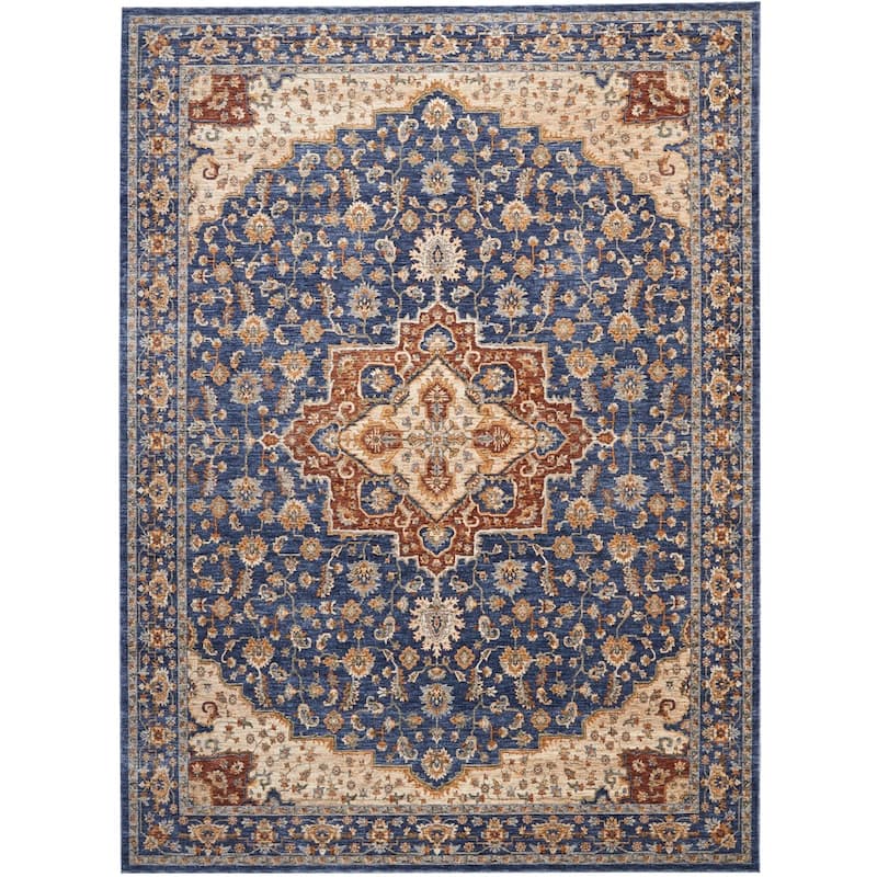 Nourison Reseda Persian Medallion Area Rug