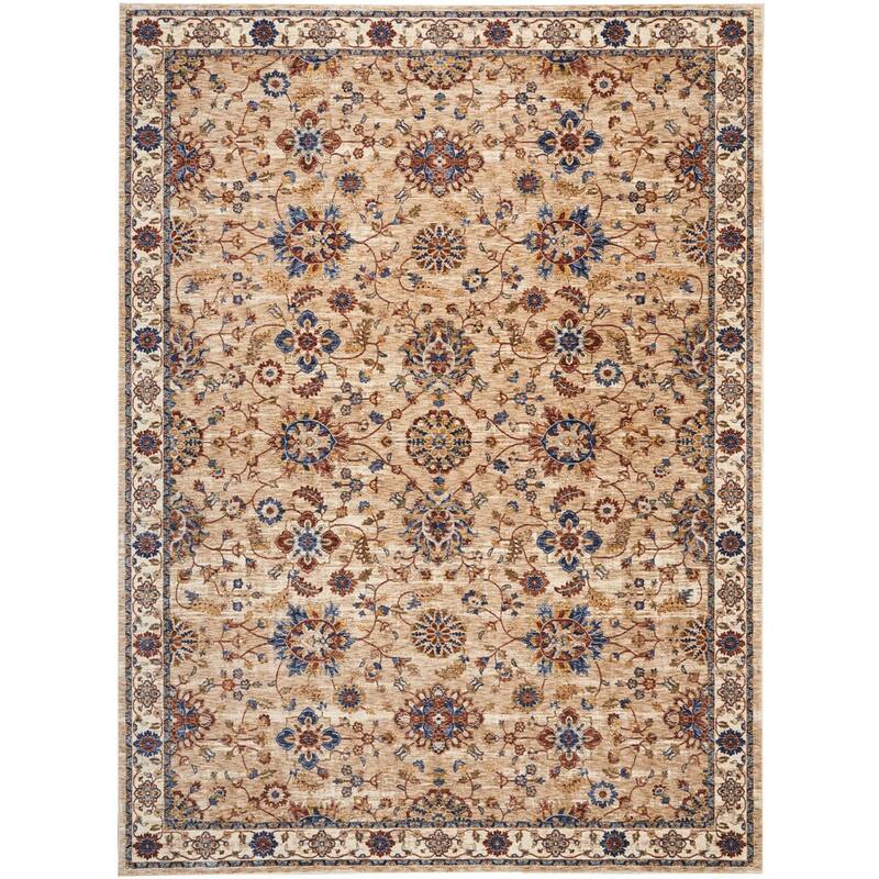 Nourison Reseda Traditional Floral Border Area Rug