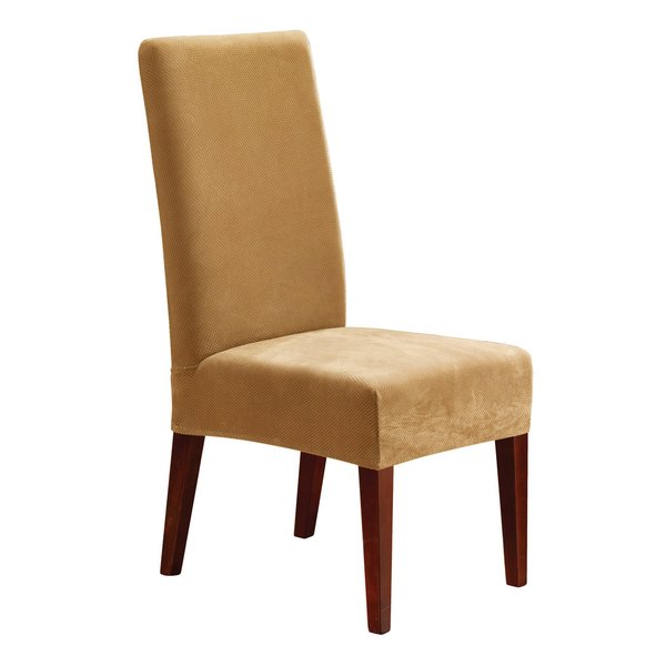 Shop Sure Fit Stretch Pique Short Dining Room Chair Cover Ships