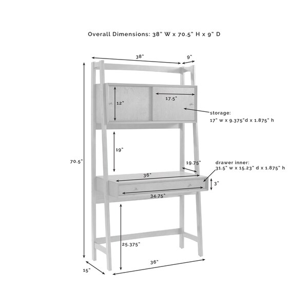 landon wall desk