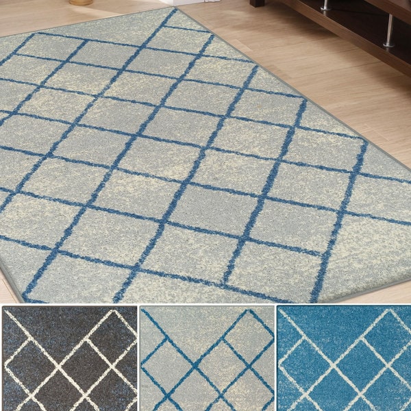 Miranda Haus Designer Lattice Area Rug (5' X 8')