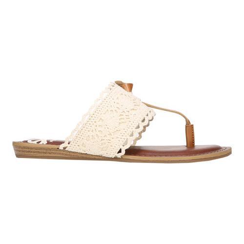 Women's Fergalicious Stella Thong Sandal Cream Crochet Fabric - Free ... Women's Fergalicious Stella Thong Sandal Cream Crochet Fabric - Free Shipping On Orders Over $45 - Overstock.com - 21004000