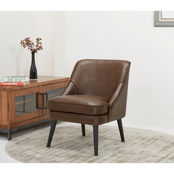 Shop Yuma Coffee Accent Chair Free Shipping Today