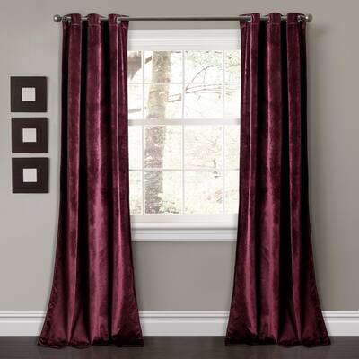 Buy Purple Color Block Curtains Drapes Online At Overstock
