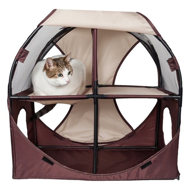 collapsible cat house