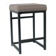 HomePop Open Back Metal 24-inch Counter Stool - Thumbnail 8