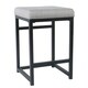 HomePop Open Back Metal 24-inch Counter Stool - Thumbnail 21